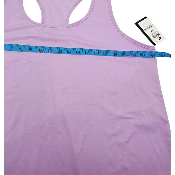 Ideology Dri Fit Running Women Tank Top Purple ACTIVEWEAR TOP Plus Size 2X - Picture 6 of 8